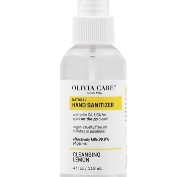 Olivia Care cleansing lemon hand sanitizer✨ 8 4oz bottles - Picture 1 of 3